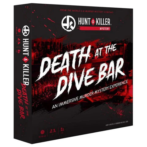 Hunt A Killer Death at the Dive Bar Party Game