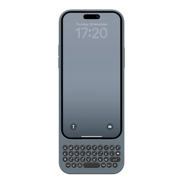 Clicks Keyboard For iPhone 15 Pro - London Sky - JB Hi-Fi