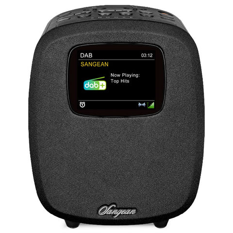 Sangean DCR-83 DAB/FM/BT Digital Tuning Clock Radio - Black