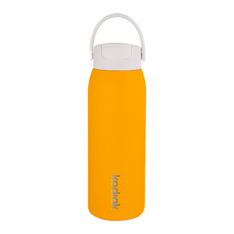 Kodiak Impact 946ml Insulated Stainless Steel Bottle with Straw Lid - Orange Burst