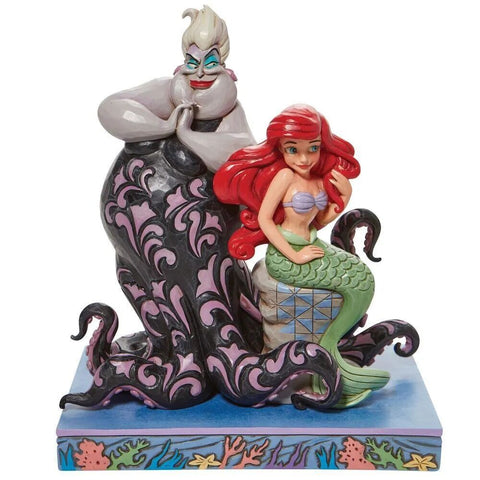 Jim Shore Disney Traditions - The Little Mermaid - Ariel and Ursula
