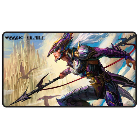 Ultra Pro: UP38764 Magic the Gathering - FINAL FANTASY Black Stitched Playmat Premiumxfor MtG