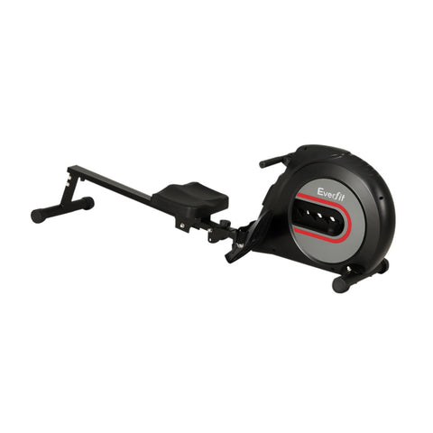 Everfit Rowing Machine Rower Elastic Rope Resistance Fitness Home Cardio (Black)