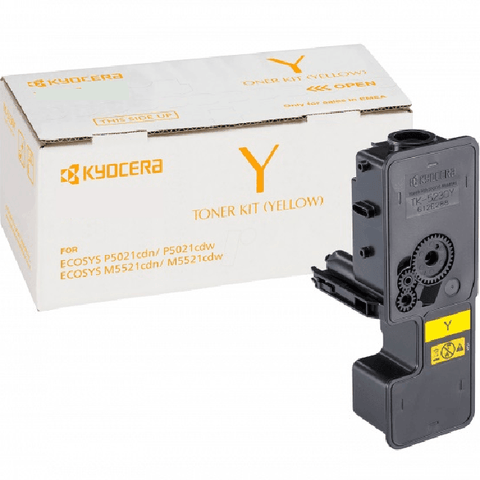 Kyocera TK-5224 Toner Ink Cartridge Yellow Genuine EcoSys TK5224