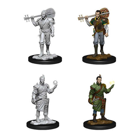 Wizkids D&D Nolzurs Marvelous Unpainted Miniatures Male Half-Elf Bard