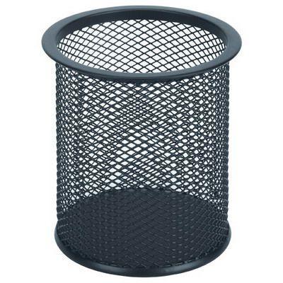 Esselte Pencil Cup Metal Mesh Black