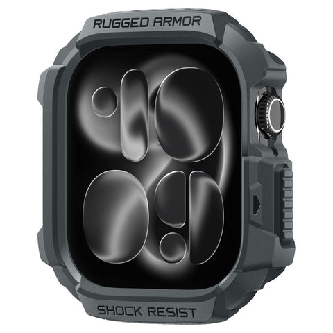 Spigen Apple Watch 10/11 46mm Rugged Armor 2 Case (Dark Grey)