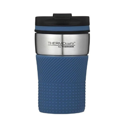 Thermos Thermocafe Stainless Steel Vacuum Insulated Coffee Cup 200Ml - Blue