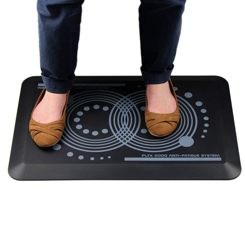 Floortex Anti-Fatigue Chairmat 2000 400x600mm (Black)