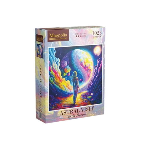 Magnolia Puzzles 1023pc Astral Visit Puzzle – Special Edition