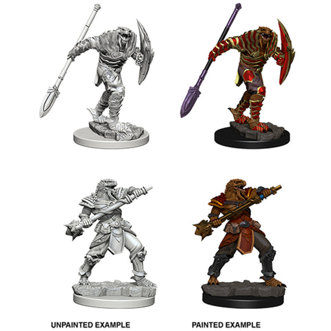 Wizkids D&D Nolzurs Marvelous Miniatures Dragonborn Male Fighter with Spear