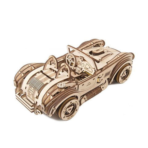 Ugears Drift Cobra Racing Car Wooden Kit 3D Puzzle DIY Toy Model