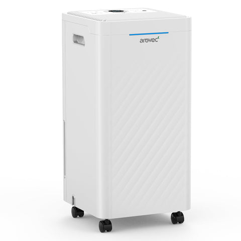 AROVEC 2-in-1 Smart Dehumidifier & Air Purifier – 10L/Day, 2.5L Tank, 30m² Coverage