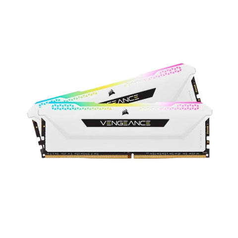 Corsair Vengeance RGB PRO SL 2x16GB 32GB DDR4 3200Mhz C16 Memory f/Gaming PC WHT
