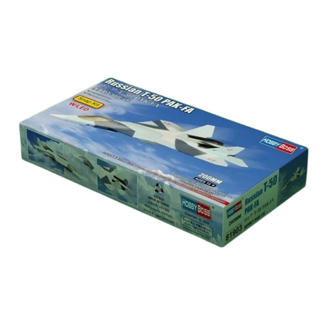 Hobby Boss Russian T-50 PAK-FA Plastic Model Kit 200mm