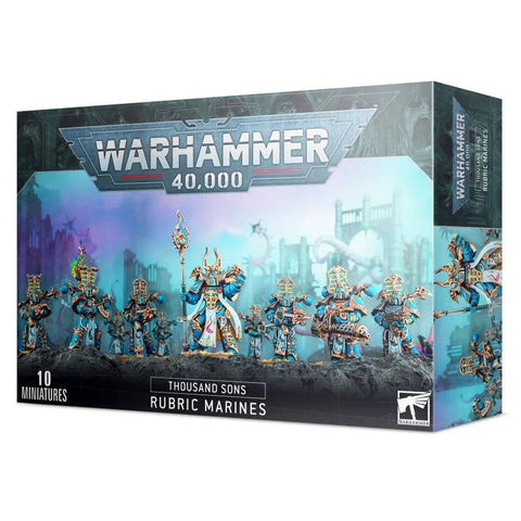 Games Workshop Warhammer 40K Thousand Sons Rubric Marines
