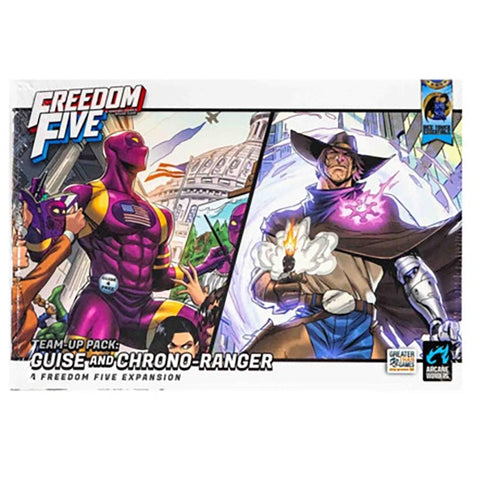 Arcane Wonders Freedom Five - Team-Up Pack - Guise and Chrono-Ranger Expansion Game