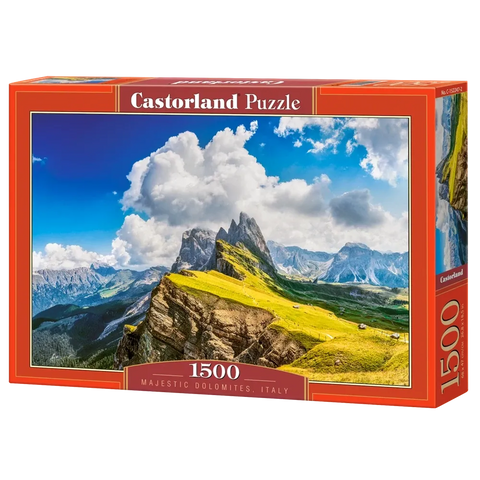 Castorland 1500-Pieces Majestic Dolomites Italy Puzzle