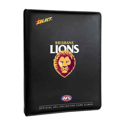 Select Cards Official AFL Brisbane Lions Collector Card Album
