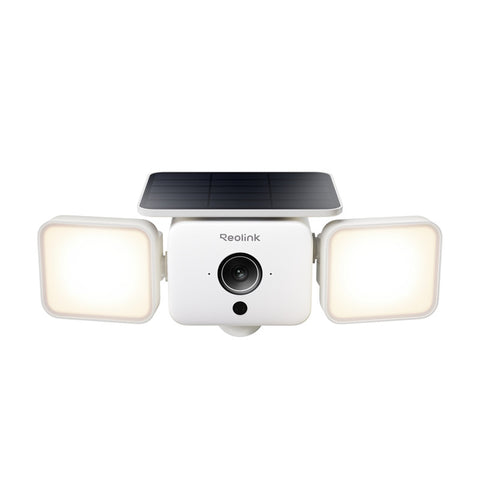 Reolink Solar Floodlight Cam All-in-One Solar Security Camera 2K 4MP Ultra-Wide View