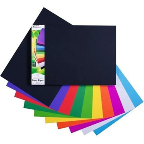 Quill Cover Coloured Paper 125GSM A3 (Assorted) [Pack 250]