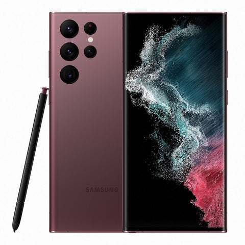 Samsung Galaxy S22 Ultra 5G 256GB (Purple) [~Refurbished: Good]