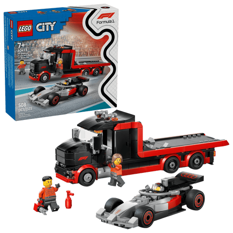 LEGO 60493 F1 Display Truck with Audi F1 Race Car - City