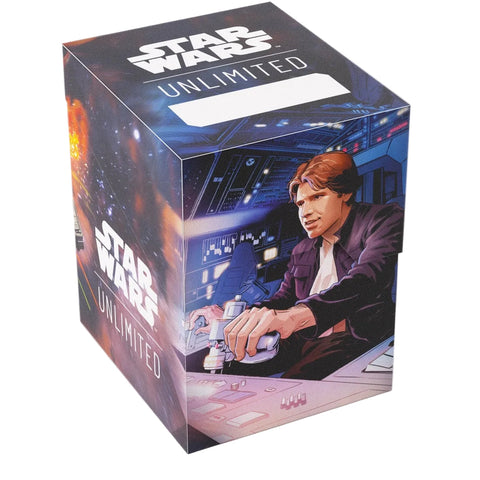 Gamegenic Star Wars Unlimited Soft Crate - Han Solo/Millenium Falcon