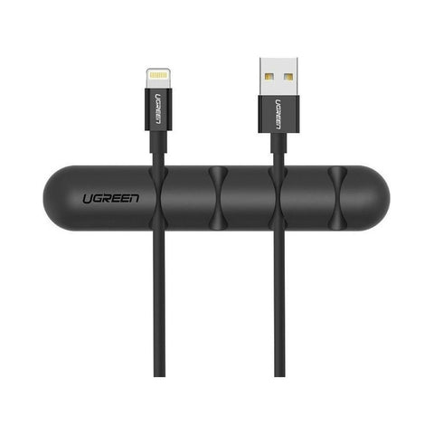 UGreen 4-Slot Cable Organizer 2-Pack (Black)