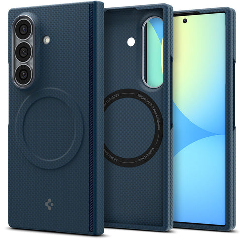 Spigen Galaxy Z Fold 8 Ultra Airskin Aramid (MagFit) Case (Navy)
