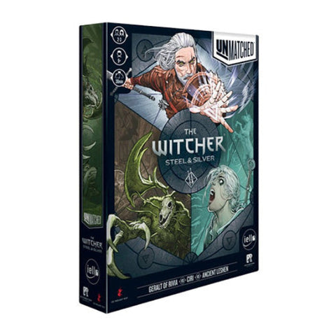 Restoration Games Unmatched The Witcher Steel and Silver