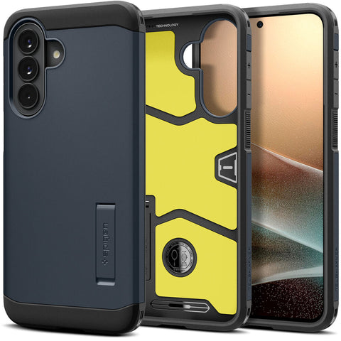 Spigen Samsung Galaxy A57 5G Tough Armor Case (Metal Slate)