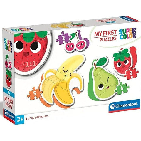 Clementoni My First Puzzles Fruits 4 Shaped Puzzles