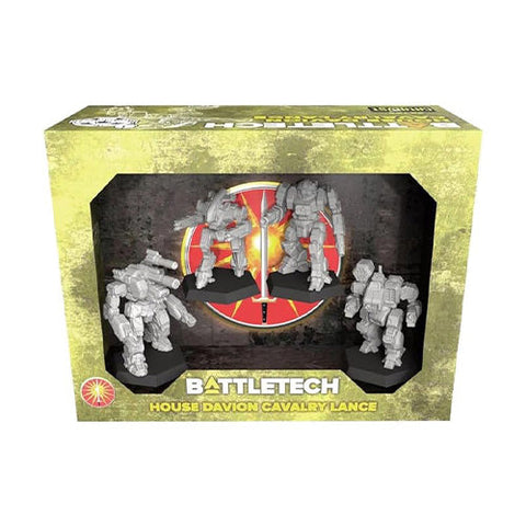 Catalyst Game Labs Battletech House Davion Cavalry Lance