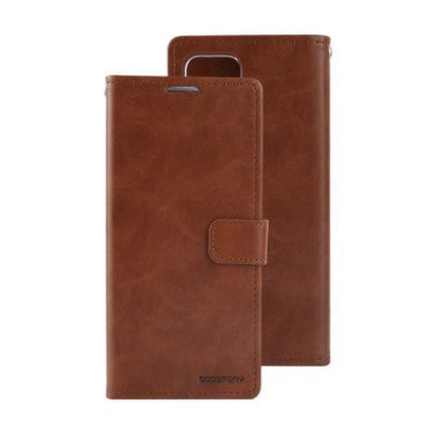 Goospery Bluemoon Diary for Galaxy A52 4G/ A52 5G / A52S - Brown
