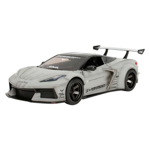 Jada 1:24 Scale Liberty Walk Corvette C8 Toyo Tires Awthentik Diecast Vehicle