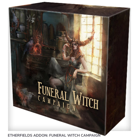 Awaken Realms Etherfields Funeral Witch Campaign RPG Expansion Board Game 14y+