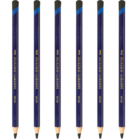 Derwent Inktense Pencil Fern 1560 Pack 6