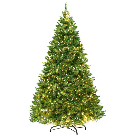 Jingle Jollys Christmas Tree 1.8m LED Xmas Tree Decorations 874 Tips 8 Modes