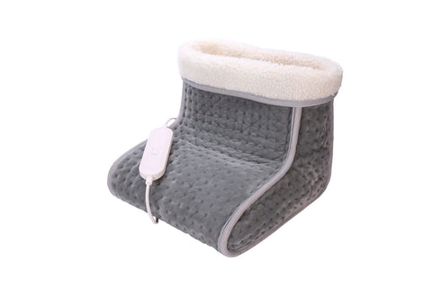 Lenoxx Plush flannel fleece Foot Warmer with 4 Temperature Settings