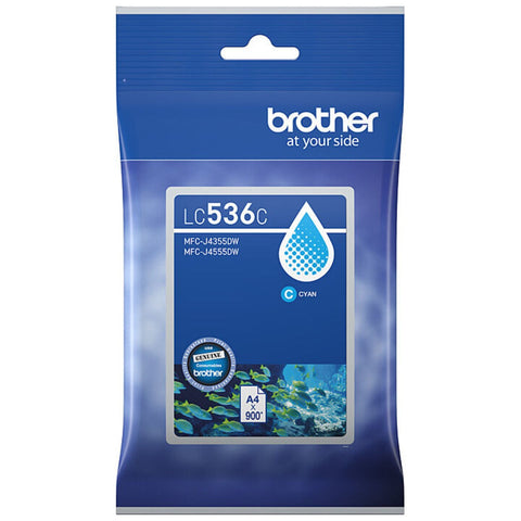 Brother LC536 Cyan Ink Cartridge LC-536C