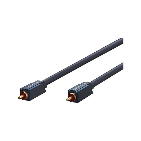 Clicktronic  RCA AUX Cable - 7.5m - Black