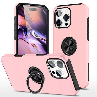 Redefine Magnetic Ring Holder Case for iPhone 16 Pro Max (Pink)