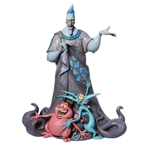Jim Shore Disney Traditions - Hades with Pain and Panic - Stirring Performances Boys