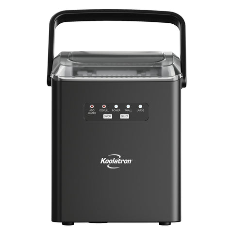 Koolatron Portable Ice Maker 12kg, Black
