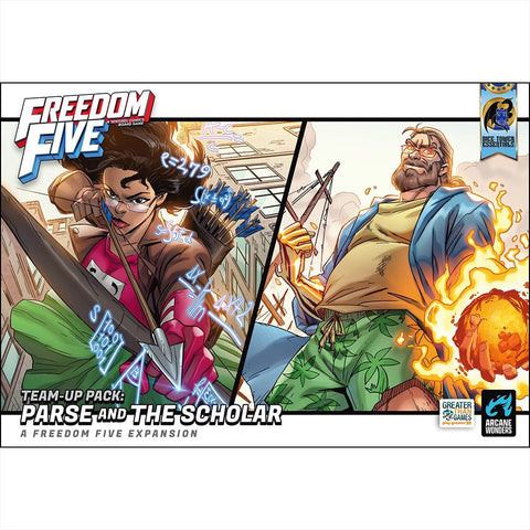 Arcane Wonders Freedom Five - Parse & The Scholar Team-Up Pack Game