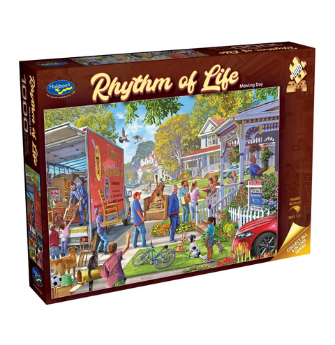 Holdson 1000pc Rhythm of Life Moving Day Puzzle