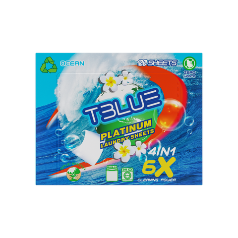 TBLUE Laundry detergent Sheet Ocean (100 Loads)