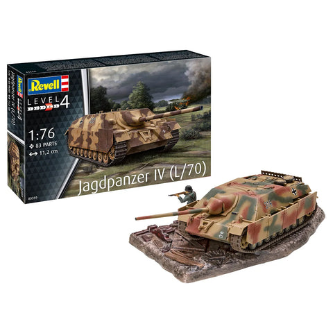 Revell 1/76 Jagdpanzer IV (L/70) Tank Scaled Plastic Model Kit