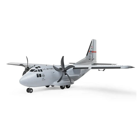 E-Flite RC Plane EC-1500 Twin Cargo 1.5m Military BNF Basic with AS3X and Safe Select Technology